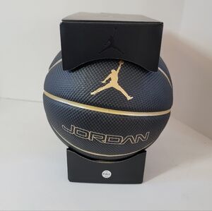 Nike Basketball Ball Jordan Dark Full Grand 29.5”/74.9cm Black Gold New
